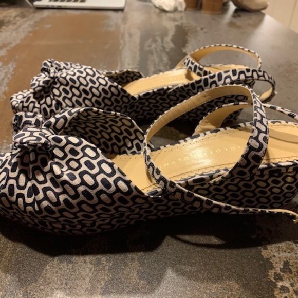 Charlotte Olympia Alexa Ankle Strap Wedge Sandal - Picture 2 of 10